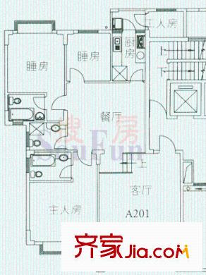 景湖春天二期   戶型圖