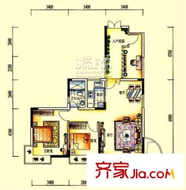 皇家公館    戶型圖