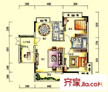 皇家公館    戶型圖