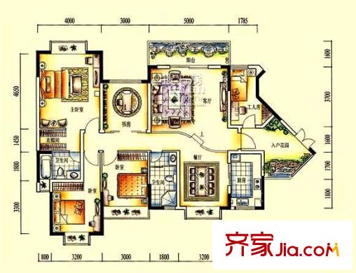 皇家公館    戶型圖