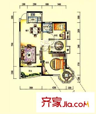 皇家公館    戶型圖