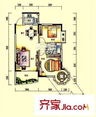 皇家公館    戶型圖