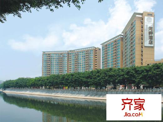 新世紀(jì)河畔廣場外景圖 