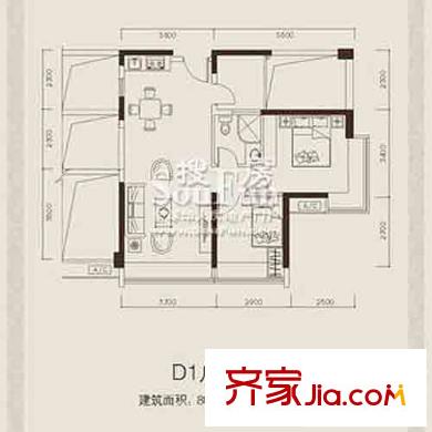 尚書銀座 戶型圖