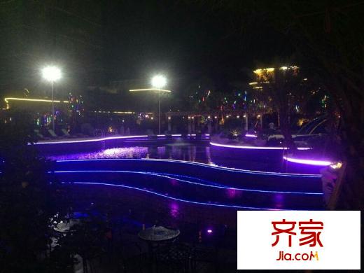 碧桂園常平首府實(shí)景圖小區(qū)水池（2014-6-4）