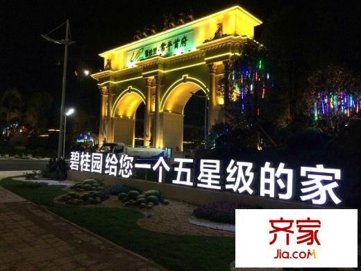 碧桂園常平首府外景圖小區(qū)大門（2014-6-4）