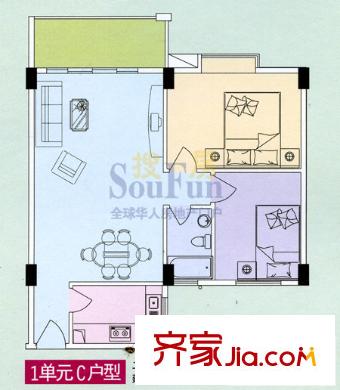 海悅新都會  戶型圖