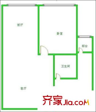 錦繡花園 戶型圖