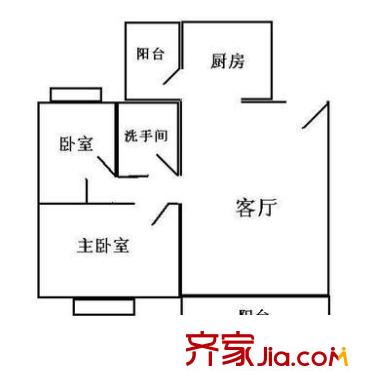 錦繡花園  戶型圖