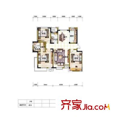 錦繡花園  戶型圖