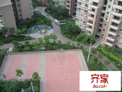 石竹山水園外景圖 