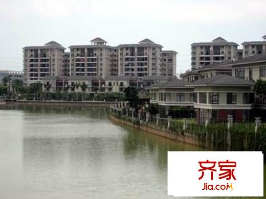 石竹山水園外景圖 