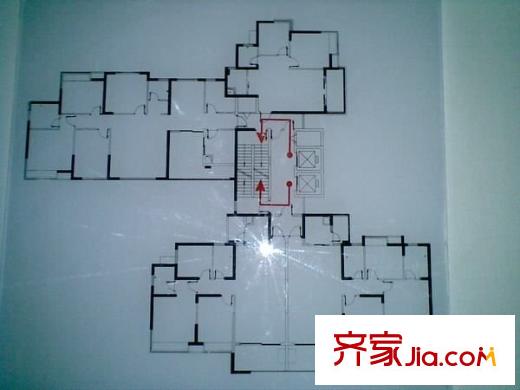 厚街東港城 4室 戶型圖