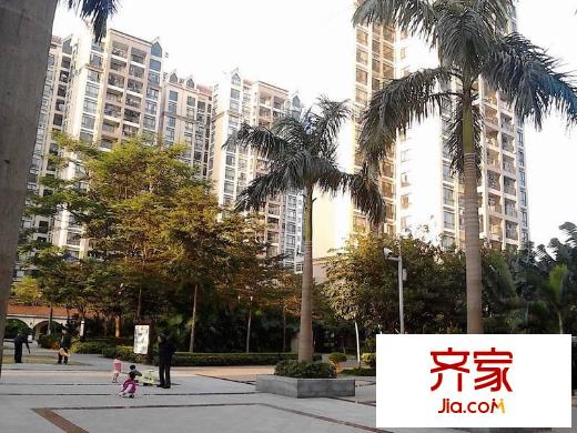 風臨花語岸外景圖 