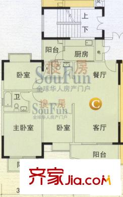 黃金花園   戶型圖