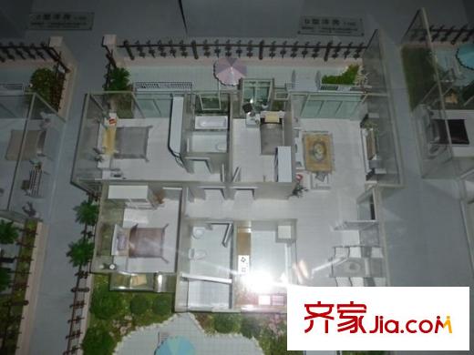 帝豪花園三期 3室 戶型圖