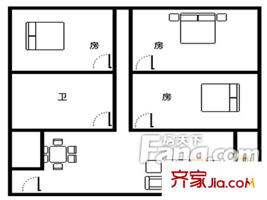 景泰花園 戶型圖