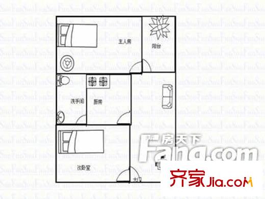 景泰花園 戶型圖