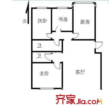 中信森林湖香樟林 5室 戶型圖