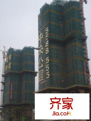 中央公園工程進(jìn)度20111025