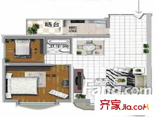 景泰花園 戶型圖