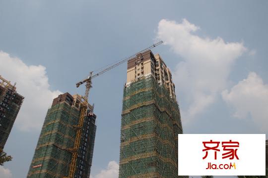 富通圣堤雅外景圖洋房進度圖（2014-9-3）