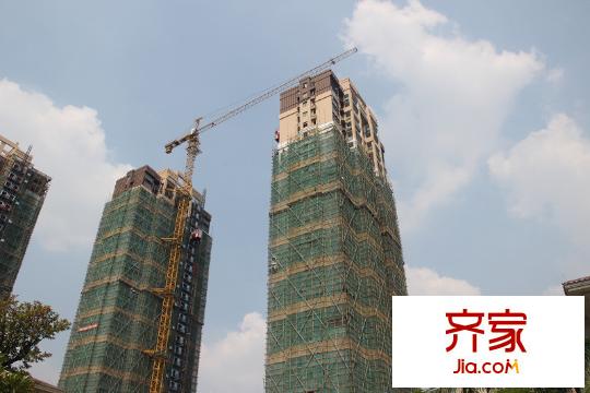 富通圣堤雅外景圖洋房進度圖（2014-9-3）