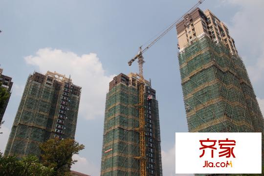 富通圣堤雅外景圖洋房進度圖（2014-9-3）