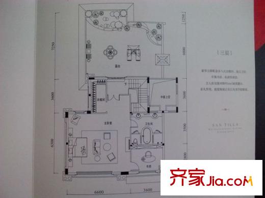 富通圣堤雅 4室 戶型圖