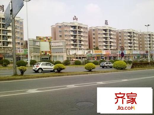 嘉湖山莊外景圖 