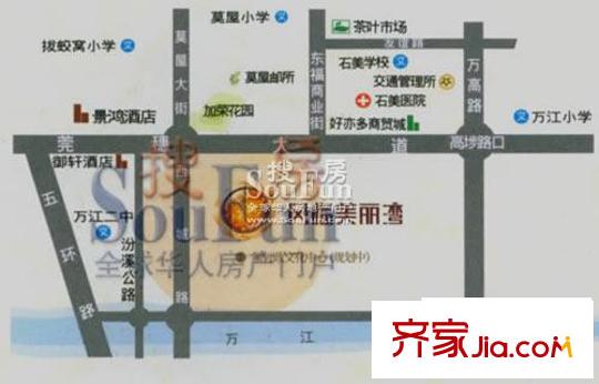 風(fēng)臨美麗灣交通圖