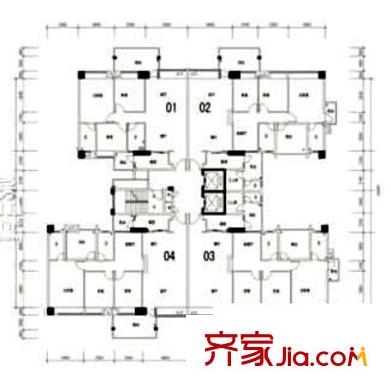 景湖灣畔二期 戶型圖