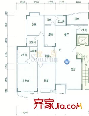 新世紀豪園  戶型圖
