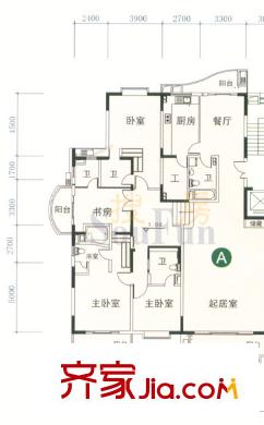 新世紀豪園  戶型圖