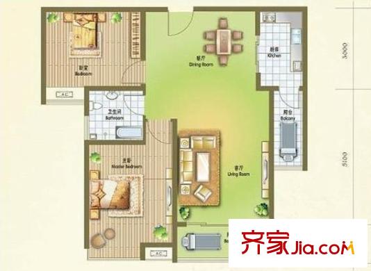 新世紀可居   戶型圖