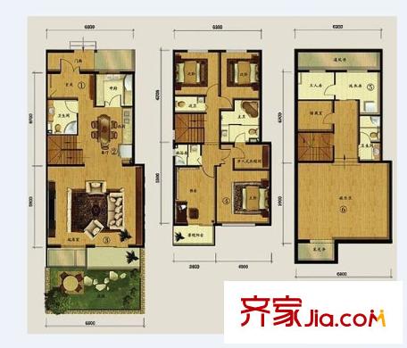 新世紀(jì)可居 4室 戶型圖