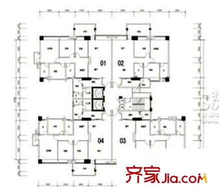 景湖灣畔二期 戶型圖