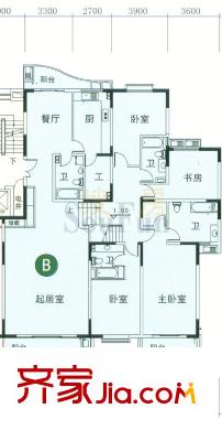 新世紀豪園  戶型圖