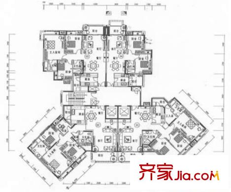 東駿豪苑三期2室 戶型圖