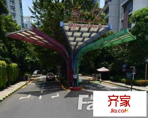 星河傳說實景圖小區(qū)入口圖