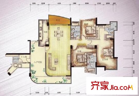 星河傳說 戶型圖
