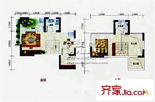 鹿港小鎮(zhèn)  戶型圖