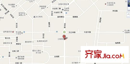 佳兆業(yè)中央豪門(mén)交通圖東莞  