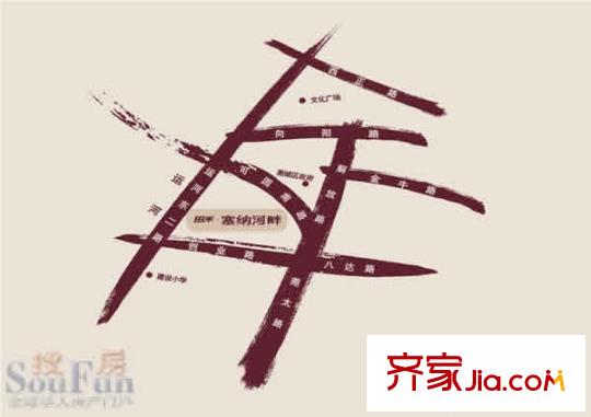 田禾盧浮公館交通圖