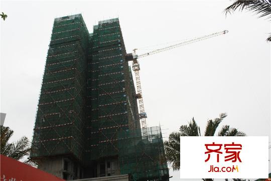 田禾盧浮公館工程進(jìn)度（2015-4-20）