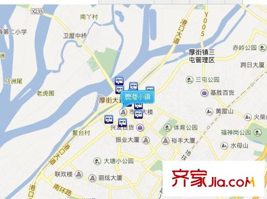 鹿港小鎮(zhèn)交通圖  