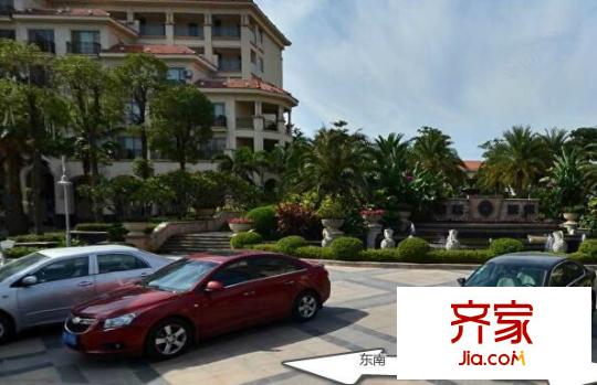 卓越蔚藍城邦實景圖 小區(qū)入口