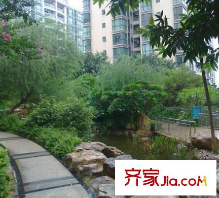 蔚藍星湖配套圖 小區(qū)配套