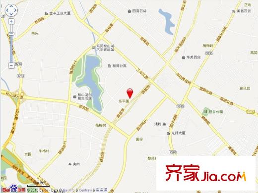 保利紅珊瑚交通圖電子地圖