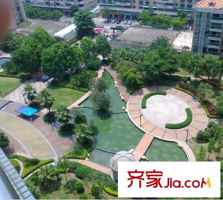 蔚藍星湖配套圖 小區(qū)配套